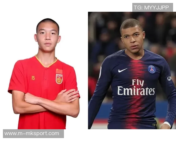 今日趣图：王钰栋头发被遮住后竟然神似姆巴佩引发网友热议